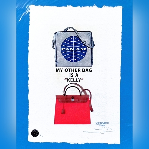 My Other Bag is a Kelly, Hermés, Ltd. Edition by Fairchild Paris - Picture 1 of 12